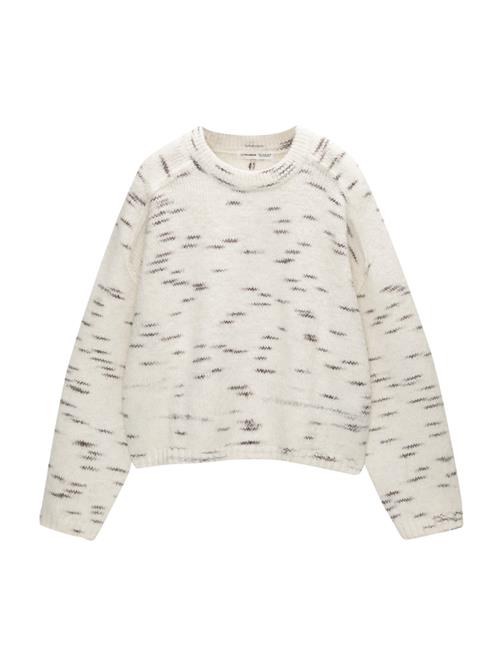 Pull&Bear Pullover  ecru / mørkegrå