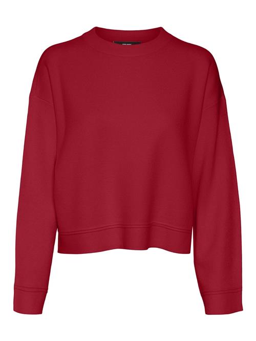 VERO MODA Pullover 'VMGold'  rubinrød