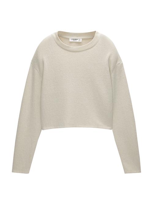 Se Pull&Bear Pullover  ecru ved About You