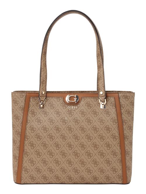 Se GUESS Shopper 'ORLINA'  cognac / lysebrun ved About You