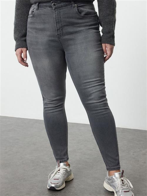 Trendyol Curve Jeans  grey denim