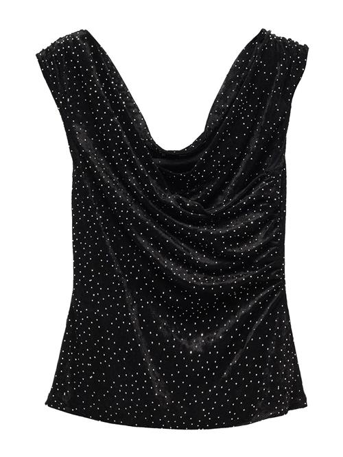 Se MANGO Shirts 'XLIBRI'  sort / sølv ved About You