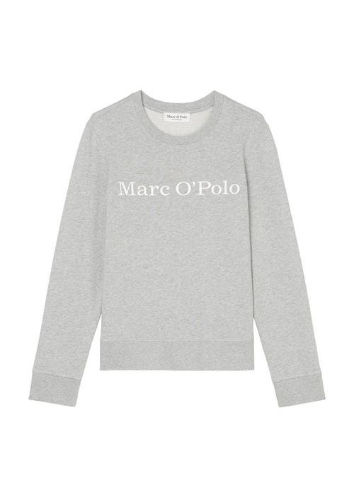 Marc O'Polo Sweatshirt  grå-meleret / hvid