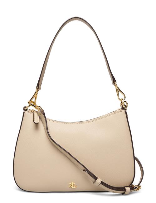 Lauren Ralph Lauren Crosshatch Leather Medium Danni Bag Lauren Ralph Lauren Cream