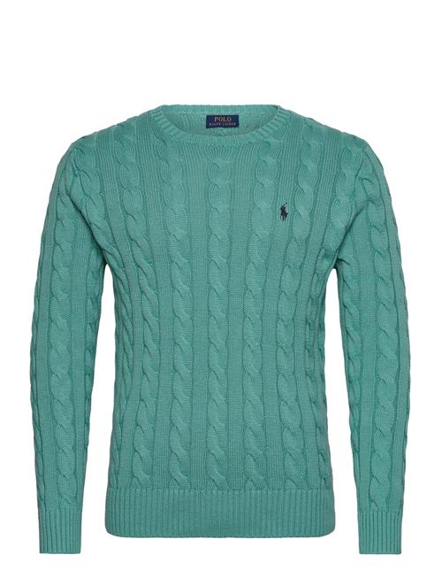 Polo Ralph Lauren Cable-Knit Cotton Sweater Polo Ralph Lauren Green