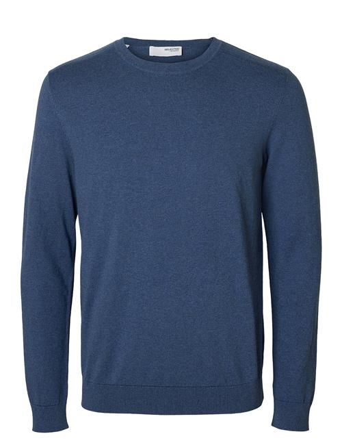 Selected Homme Slhberg Crew Neck Noos Selected Homme Navy