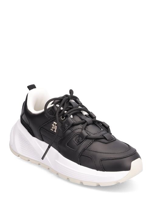 Tommy Hilfiger Th Premium Runner Lthr Tommy Hilfiger Black