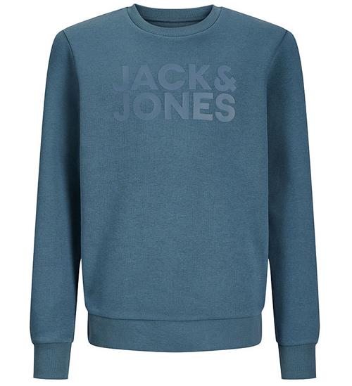 Jack & Jones Sweatshirt - JjeCorp - Oceanview/Big Tonal