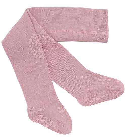 GoBabyGo Skridsikre StrÃ¸mpebukser - Uld - Rose Blush