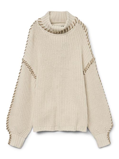 VERO MODA Pullover 'NEWCREAM '  beige