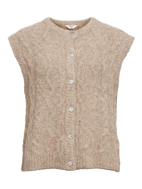 OBJECT Strikvest  beige