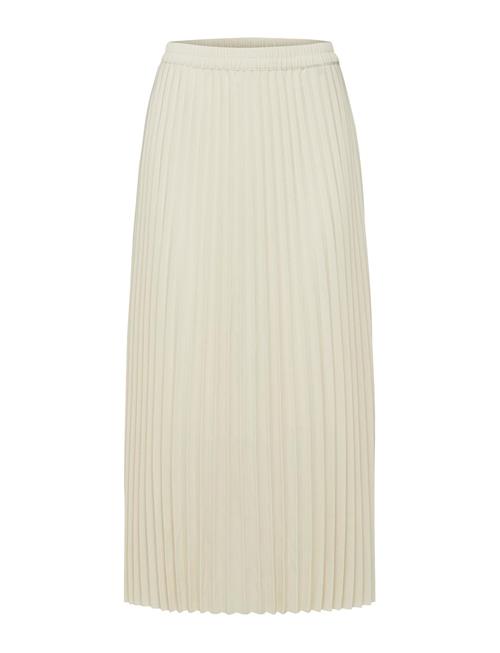 Selected Femme Slfalexis Mw Midi Skirt B Noos Selected Femme Cream