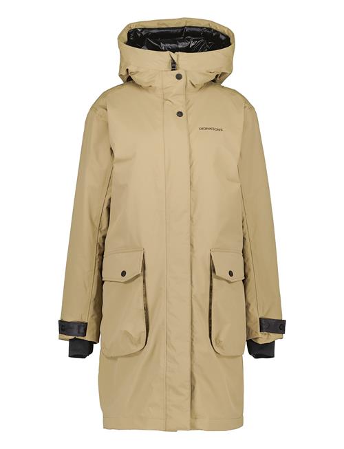 Ilsa Wns Parka Didriksons Beige