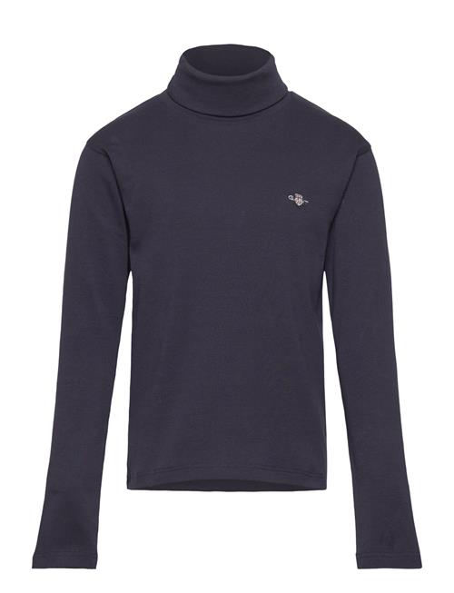 Shield Ls Turtle Neck GANT Navy