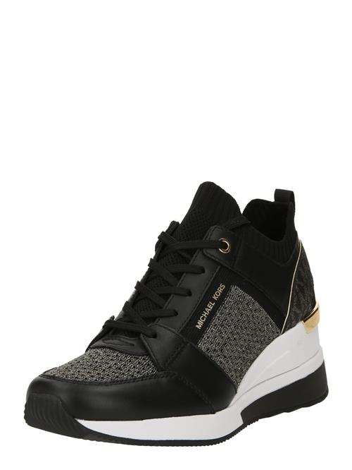 MICHAEL Michael Kors Sneaker low 'GEORGIE'  guld / sort