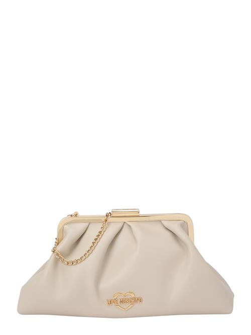 Love Moschino Skuldertaske  elfenben / guld