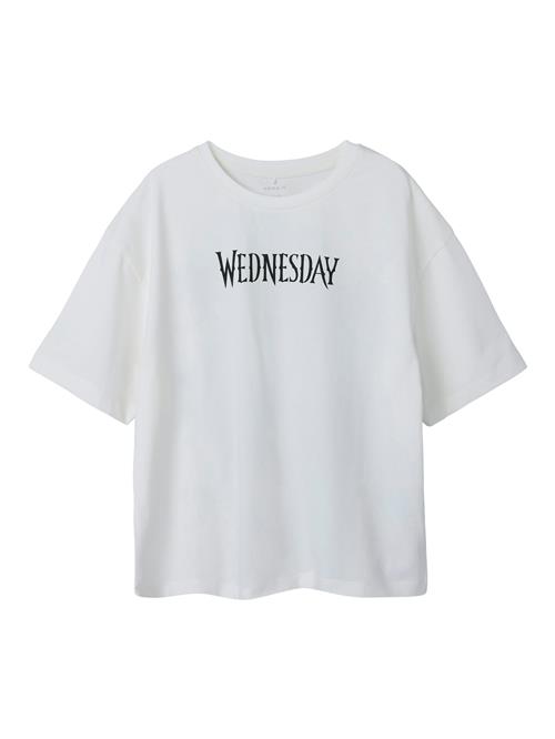 NAME IT Bluser & t-shirts 'Dyp Wednesday'  safir / lilla / sort / hvid