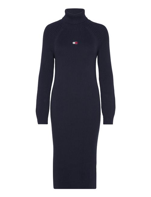 Tommy Jeans Tjw Mockneck Badge Sweater Dress Tommy Jeans Navy