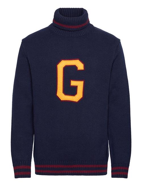 GANT Seasonal G Turtleneck GANT Navy