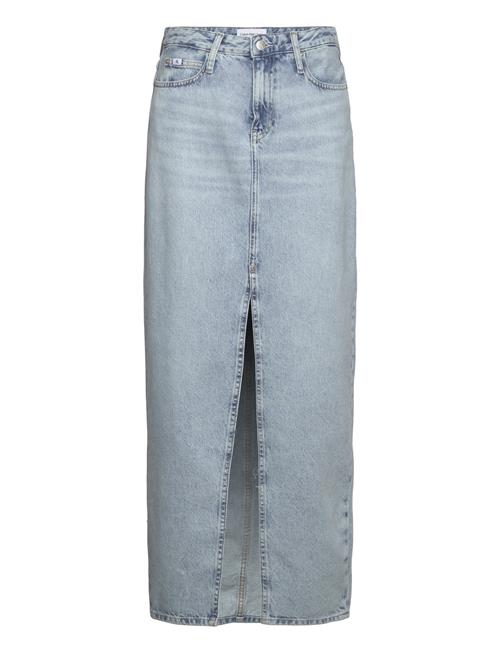 Calvin Klein Jeans Maxi Skirt Calvin Klein Jeans Blue