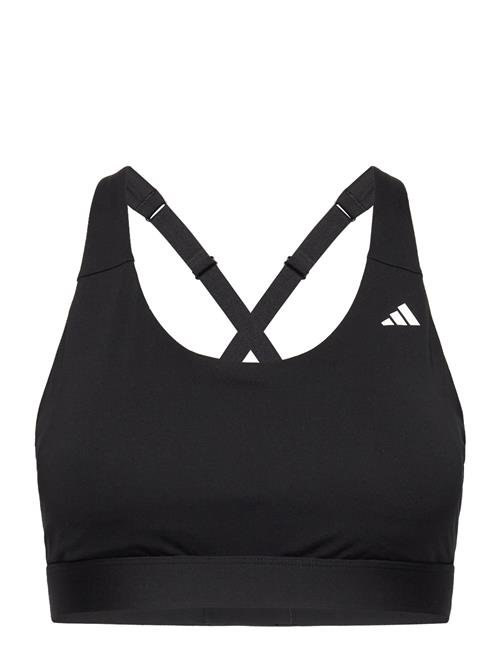 Ultimateadidas Run Medium Support Bra Adidas Performance Black