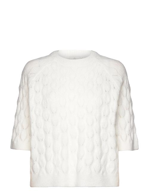 Kaffe Kamalene Knit Pullover Kaffe White