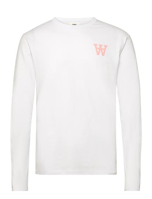 Double A by Wood Wood Mel Tirewall Ls T-Shirt Gots Double A By Wood Wood White