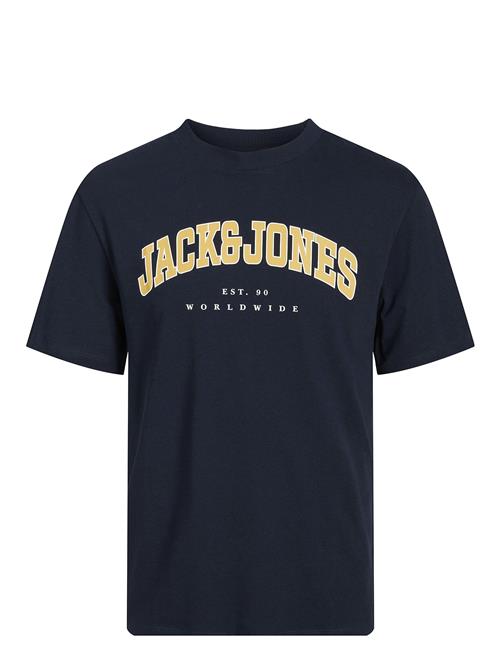 Jack & Jones Jjecaleb Varsity Tee Ss O-Neck Sn Mni Jack & J S Navy