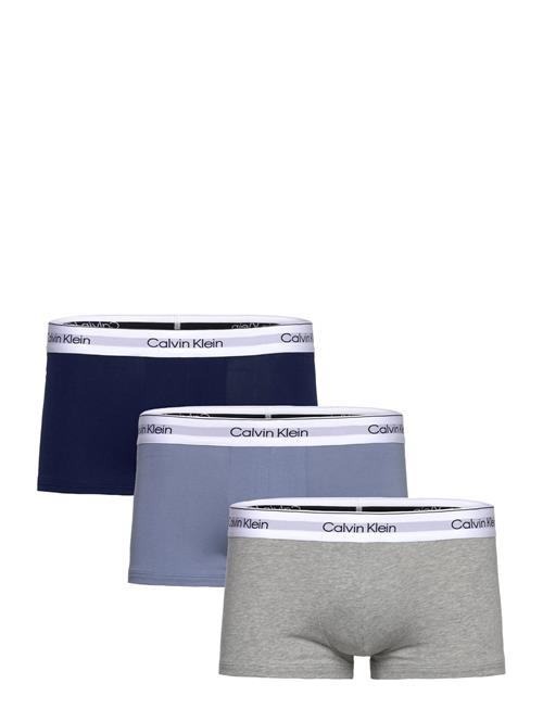 Calvin Klein Low Rise Trunk 3Pk Calvin Klein Blue