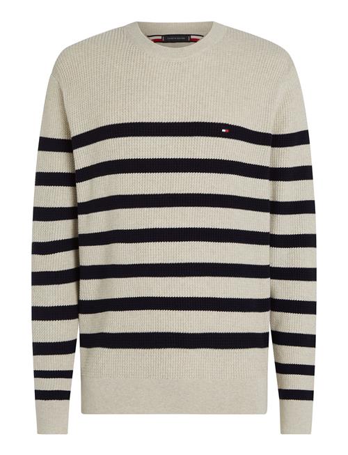 Tommy Hilfiger Structure Crew Nk Tommy Hilfiger Cream