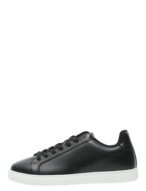 Selected Homme Slhevan New Leather Sneaker Noos O Selected Homme Black