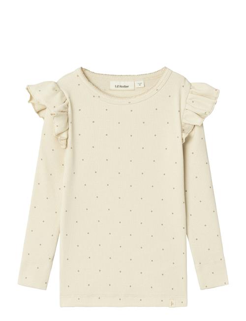 Lil'Atelier Nmfgago Kuo Ls Slim Top Lil Lil'Atelier Yellow