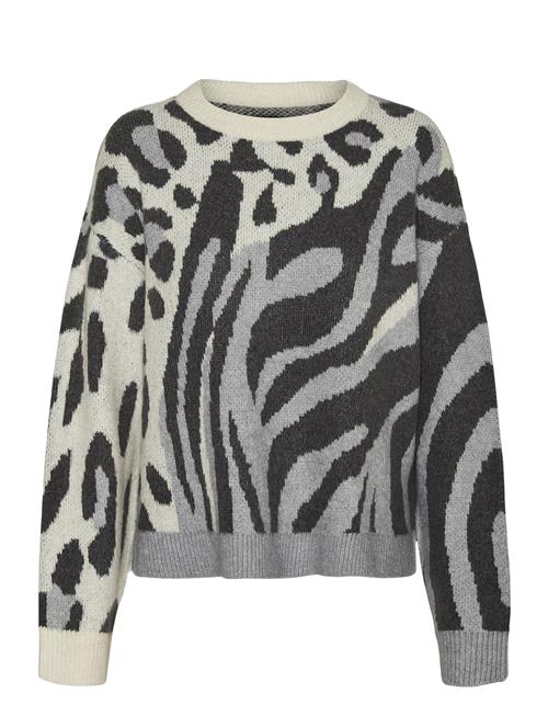 Vero Moda Vmkai Ls O-Neck Pullover Ga Boo Vero Moda Patterned