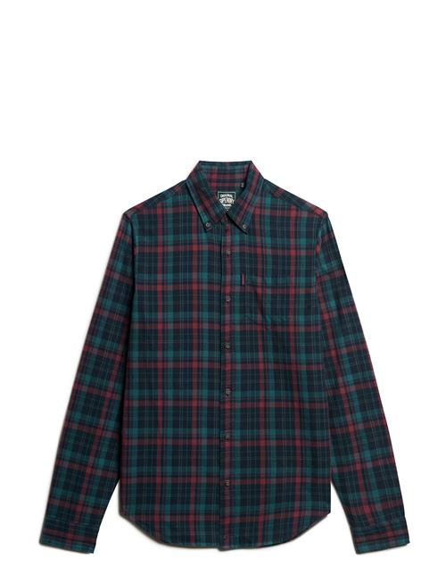 Superdry Vintage Check Shirt Superdry Blue