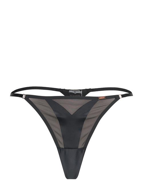 Hunkemöller Mesh Essentials Hl String T Hunkemöller Black