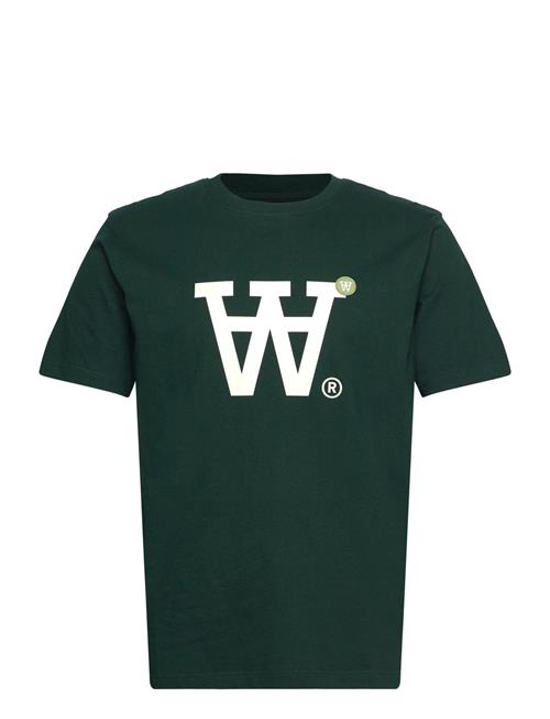 Wwace Big Logo & Badge T-Shirt DOUBLE A BY W.W. Green