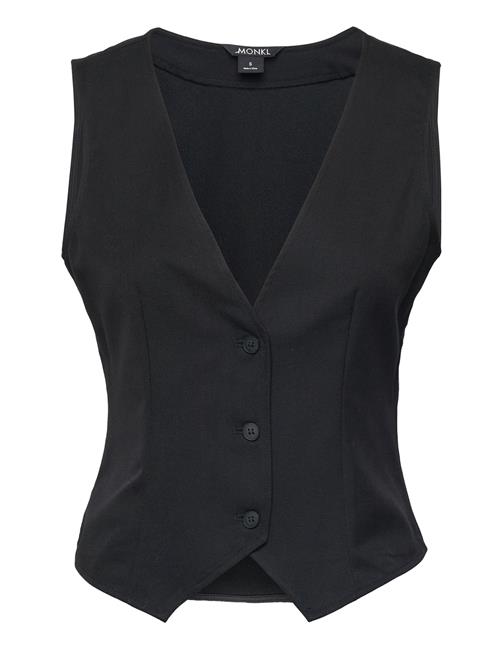 Monki Tailored Vest Monki Black