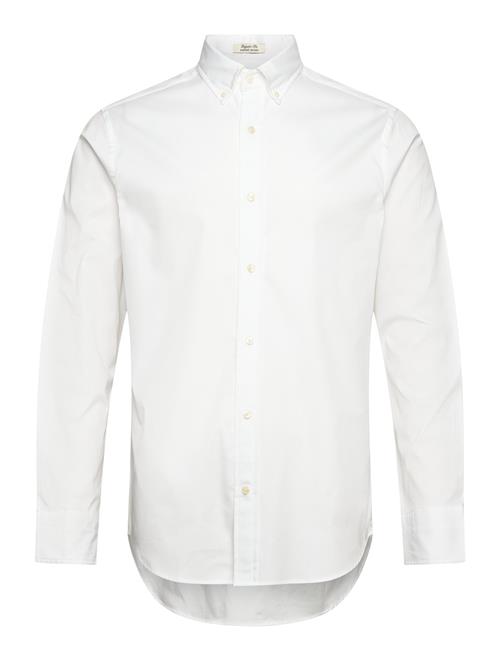 Reg Pinpoint Oxford Shirt GANT White