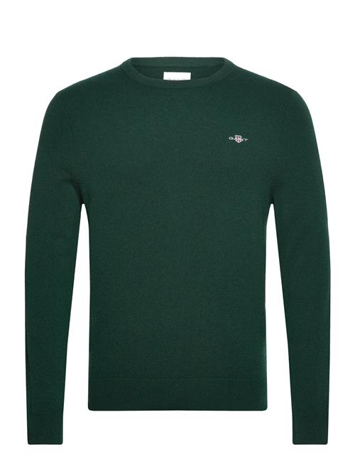 Extrafine Lambswool C-Neck GANT Green