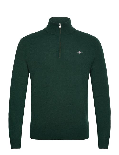 GANT Extrafine Lambswool Half Zip GANT Green