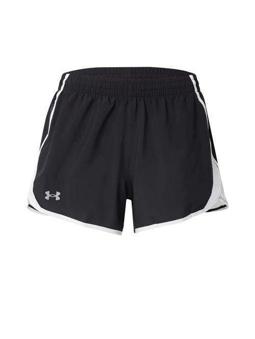 UNDER ARMOUR Sportsbukser 'Fly By'  æble / sort