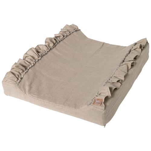 NG Baby Ændrer puslepude med flæse Natural One Size      Unisex