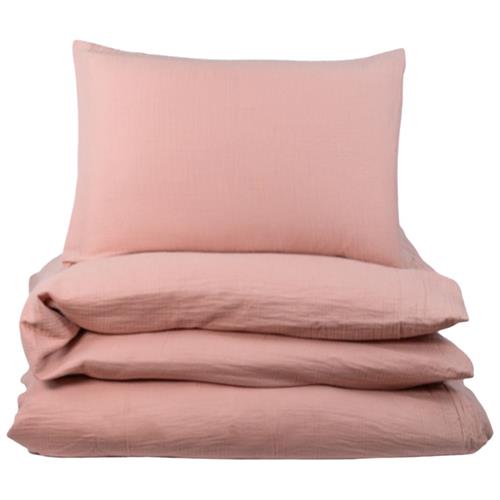 NG Baby Sengestel Tremmeseng/Vugge Musselin Dusty Rose One Size      Unisex