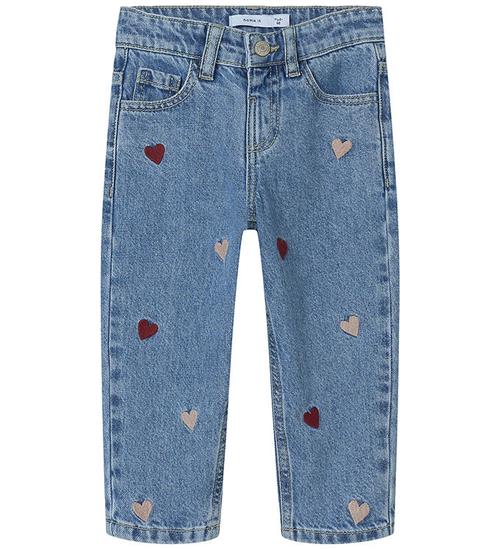 Name It Jeans - NmfBella - Medium Blue Denim/HEART SMILE