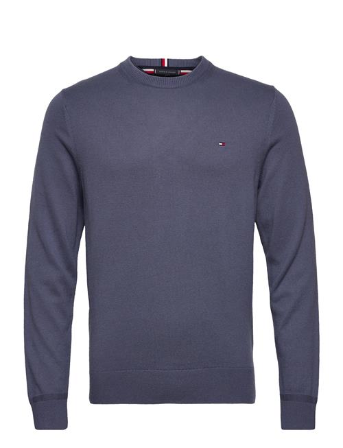 Tommy Hilfiger Pima Org Ctn Cashmere Crew Neck Tommy Hilfiger Blue