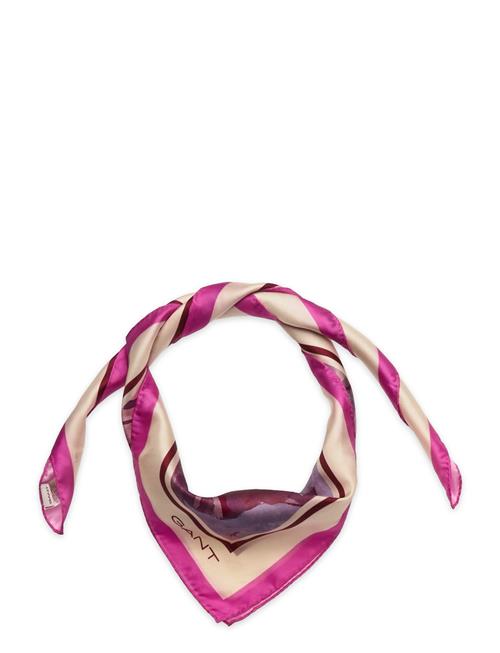 GANT Scenery Printed Silk Scarf GANT Pink