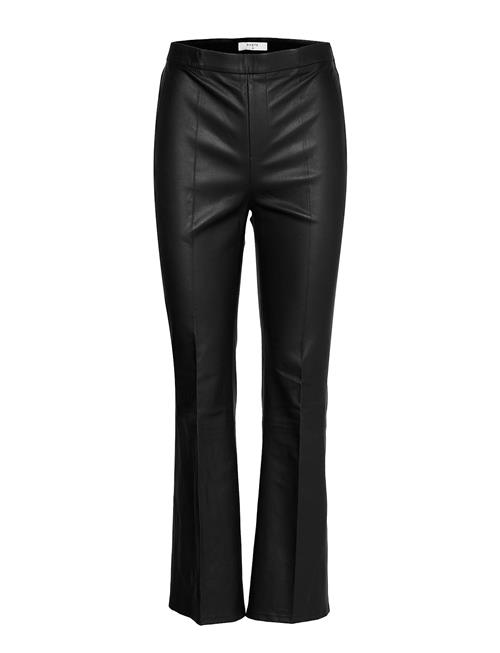 Dante6 Dante6-Tyson Crop Flare Leather Pants Dante6 Black