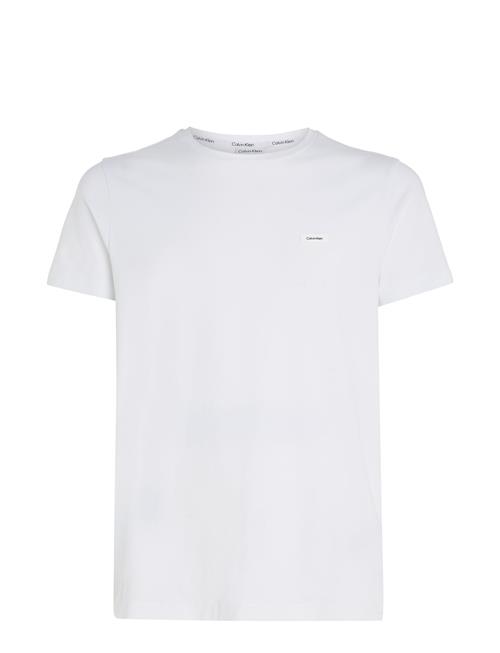 Calvin Klein Stretch Slim Fit T-Shirt Calvin Klein White