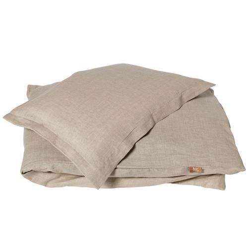 NG Baby Sengetøjssæt i linned til klapvogn/vugge Natural Beige | Beige | 0