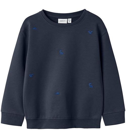 Name It Sweatshirt - NmmBen - Navy Blazer m. Dinoer